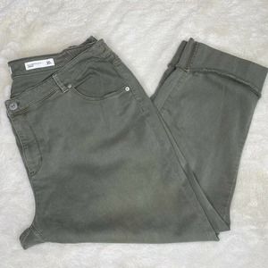 J. Jill Denim Plus Cropped Ankle Pants